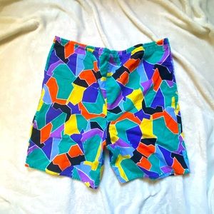 Vintage Colorful Shorts